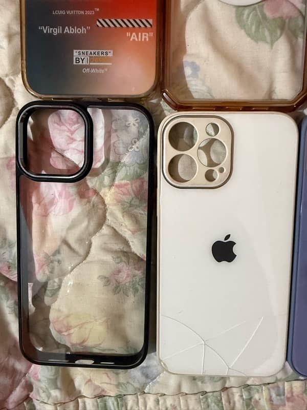 Iphone 13 promax cases in good condition. 4