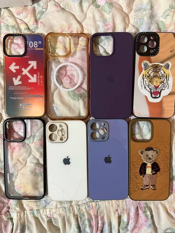 Iphone 13 promax cases in good condition. 5