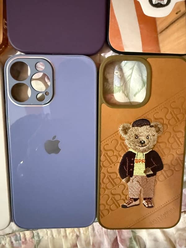 Iphone 13 promax cases in good condition. 6