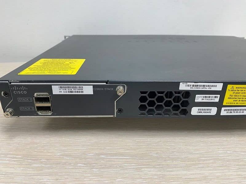 cisco 2960x-24PSL 24Port Gigabit POE+ Switch Available 2