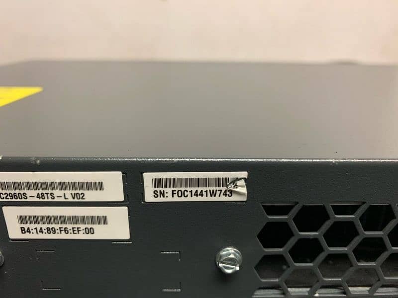 Cisco 2960S-48TSL 48Ports All Gigabit Layer2 Switch 6