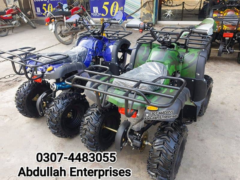 Medium size 110cc Hunter Jeep model atv quad bike for sale 1