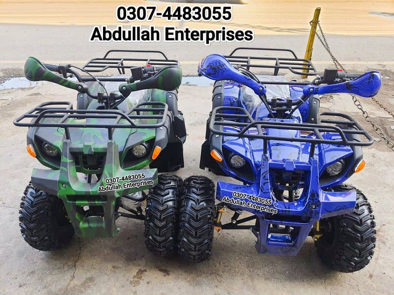 Medium size 110cc Hunter Jeep model atv quad bike for sale 2