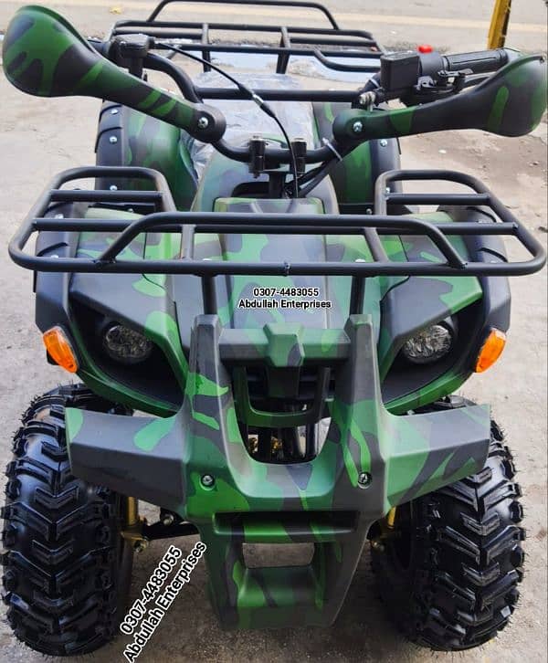Medium size 110cc Hunter Jeep model atv quad bike for sale 3