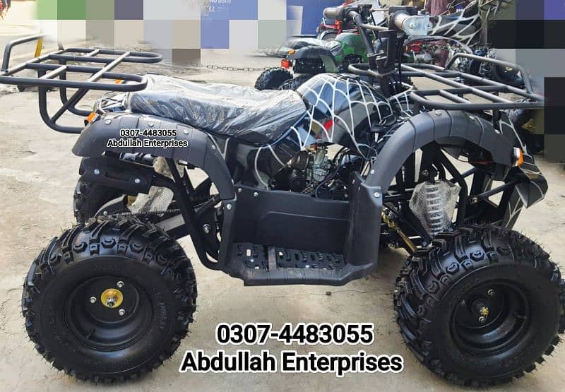 Medium size 110cc Hunter Jeep model atv quad bike for sale 11