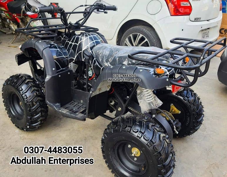 Medium size 110cc Hunter Jeep model atv quad bike for sale 12