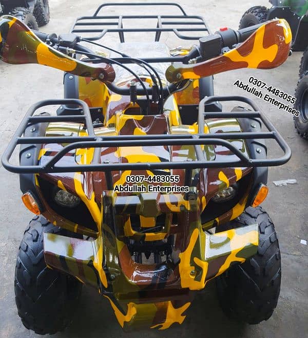 Medium size 110cc Hunter Jeep model atv quad bike for sale 13