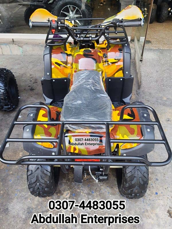 Medium size 110cc Hunter Jeep model atv quad bike for sale 14