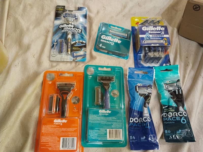 Gillette Razors stock avaible made in Germany 0