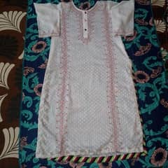 kurti for girls fully hand embroidery Eid in sale