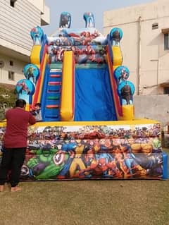 Jumping castle on Rent cotton candy Pop corn balloon'Decor 03324761001