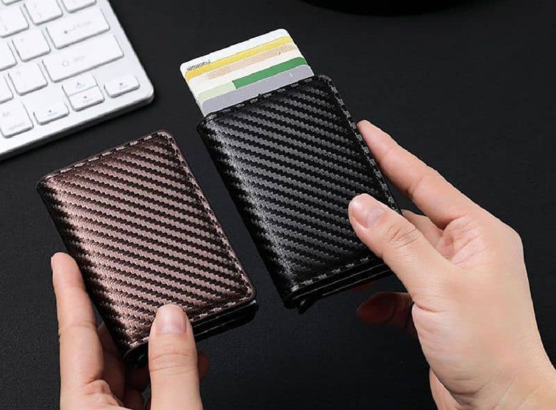 New Stylish and slim wallet 8card  option 1