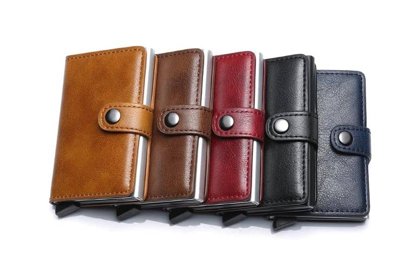 New Stylish and slim wallet 8card  option 2