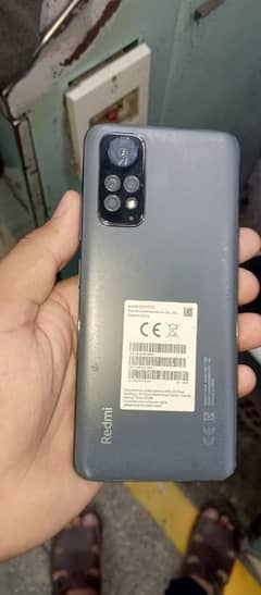 Redmi Note 11   4+2/128  condition 10/8 hai one handed used