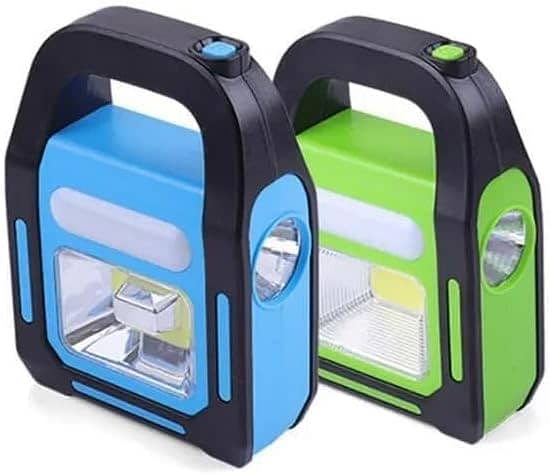 3 IN 1 Multifunction Solar USB Rechargeable Brightest COB Camping LED 1