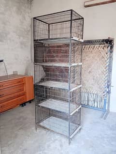 Birds cage hen cage condition 10 by 10