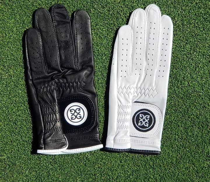Lowest Price Men Cabretta Leather Custom Logo Golf Gloves 4