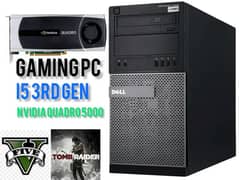 Intel core i5 3470 | Nvidia Quadro 5000 3GB | 500 Watt PSU | Gaming PC