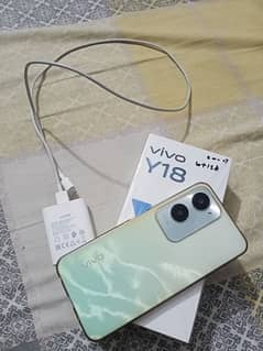 vivo y18 almost new condition complete box