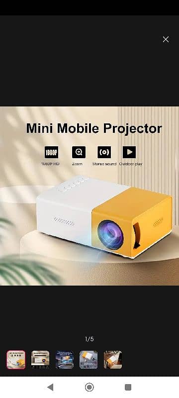 mini projector 0