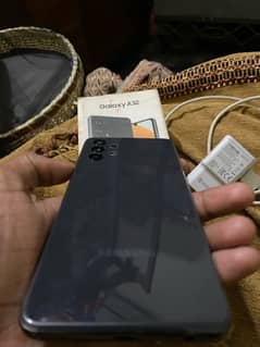 samsung a32 with box charger