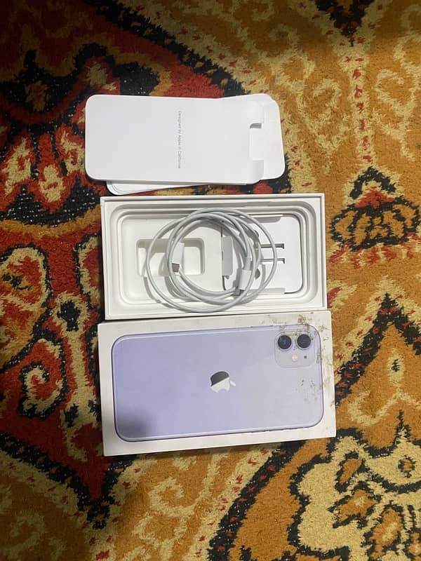 iPhone 11 (128gb) non pta factory unlock with box 7