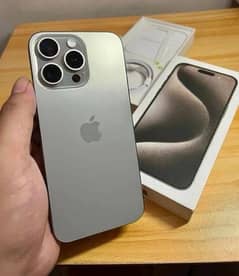 Iphone 15 Pro Max 256gb LLA PTA Approved Natural Titanium