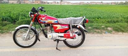 Honda CG 125 2020 Model All Punjab number