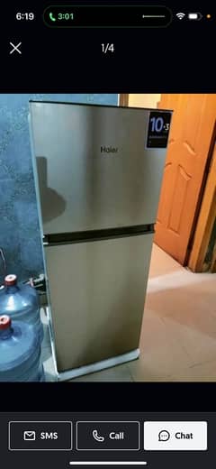 Haier Refrigerator 6 Cuft HRF-186 EBD 10/10 New condition Fridge