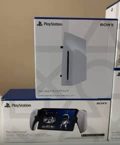 Ps Playstation Portal & Disc Drive ps5 slim 1tb 1 tb ps5 pro 2tb 2 tb