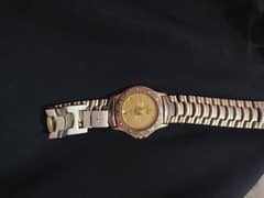 Swisster watch gold