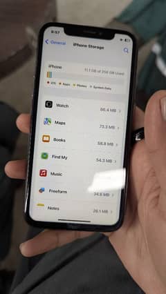 iPhone x pTa 256 GB