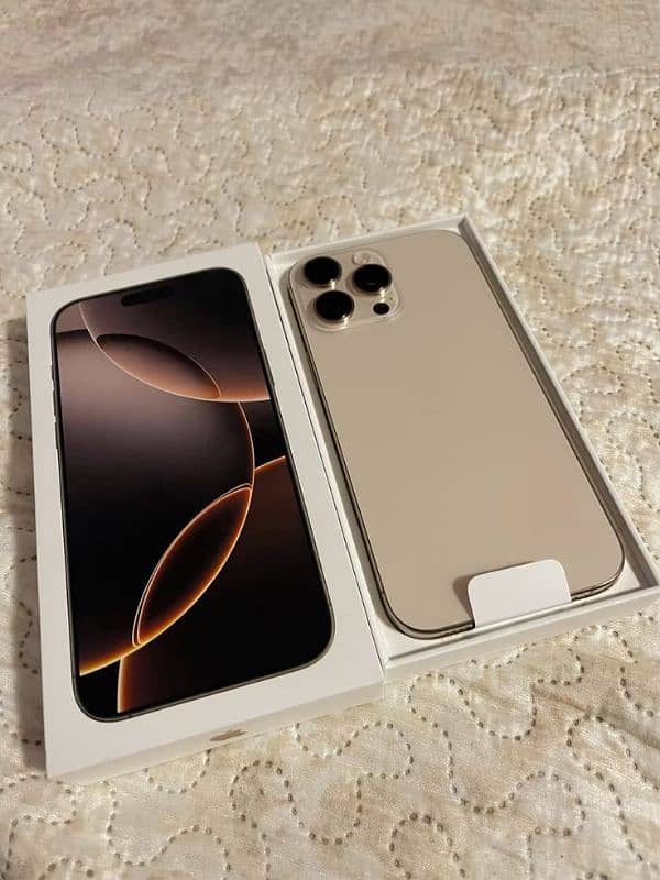 iPhone 16 Pro Max Desert Titanium JV 0