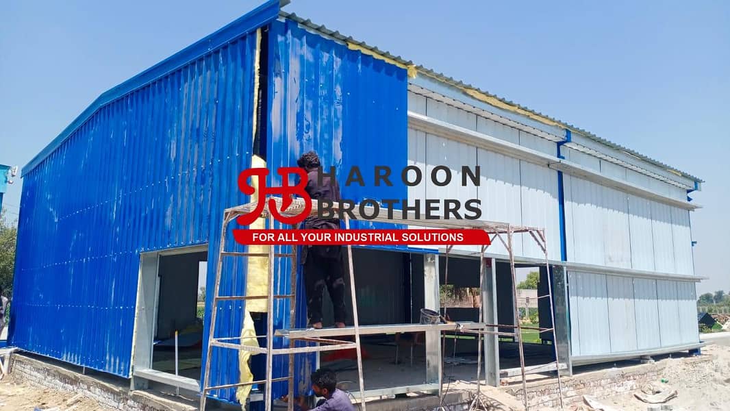 Sheds/Industrial Sheds/ Dairey Sheds / Security Cabin /PEb Sheds 5