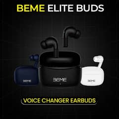 BEME Elite Buds Voice Changing Earbuds with ENC (Box Packed)