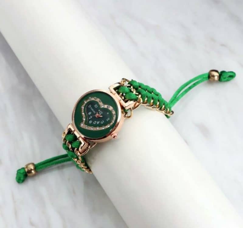 Stylish Women's Quartz Watch with chain Strap-1Pc 0