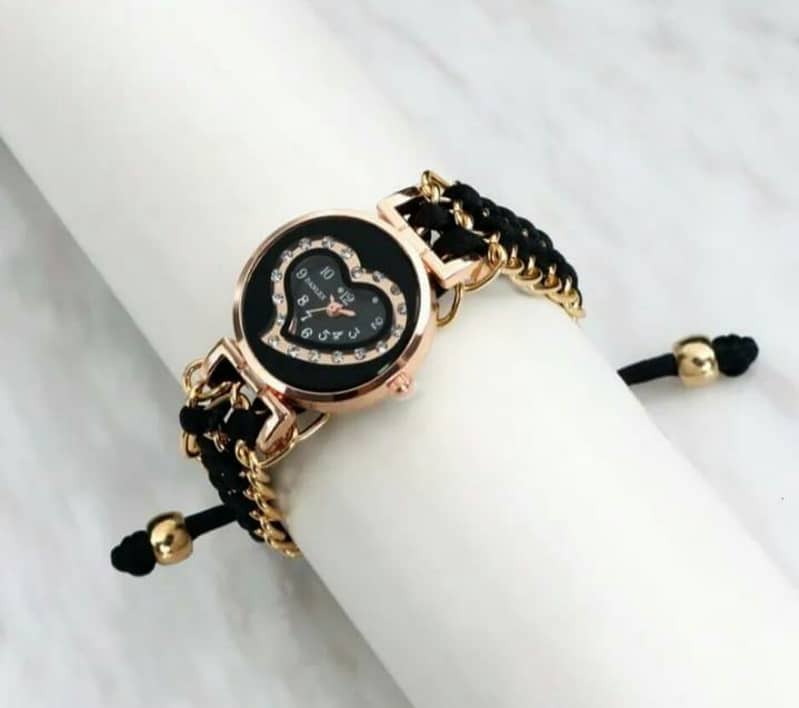 Stylish Women's Quartz Watch with chain Strap-1Pc 1