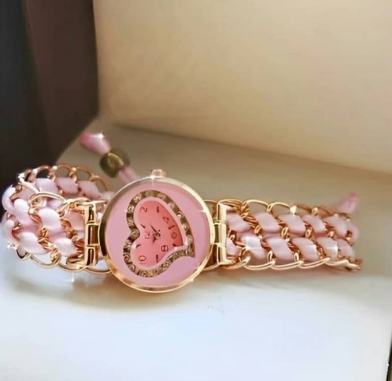 Stylish Women's Quartz Watch with chain Strap-1Pc 8