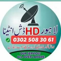 Dish antenna setting and installation 03025083061