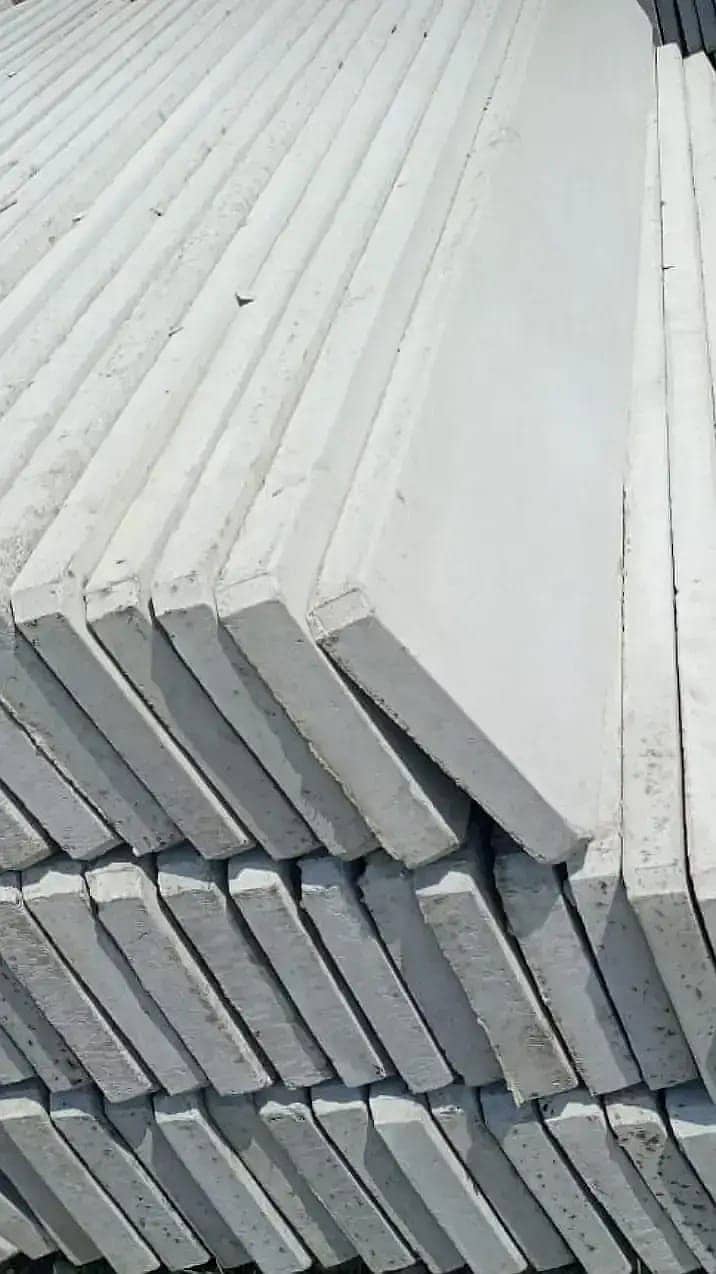 boundary wall, Precast Roof, Wall. Seurity Wall, H Column, Planks 1