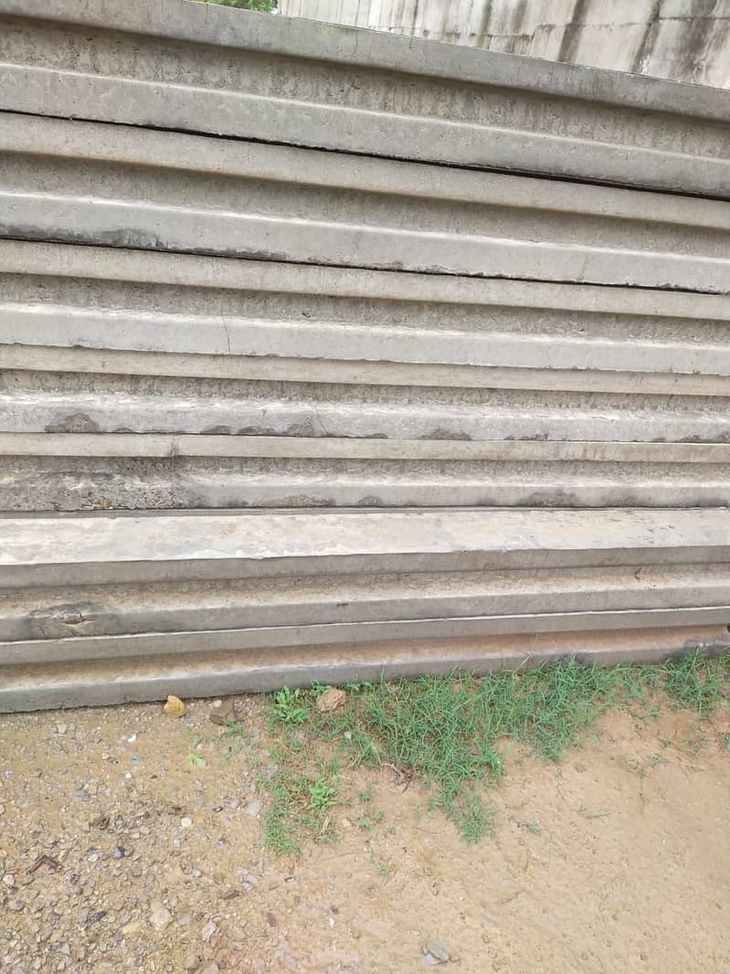 boundary wall, Precast Roof, Wall. Seurity Wall, H Column, Planks 13