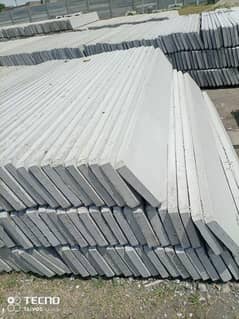 Boundary wall/Precast boundary wall/Girders/slabs/control shed roof