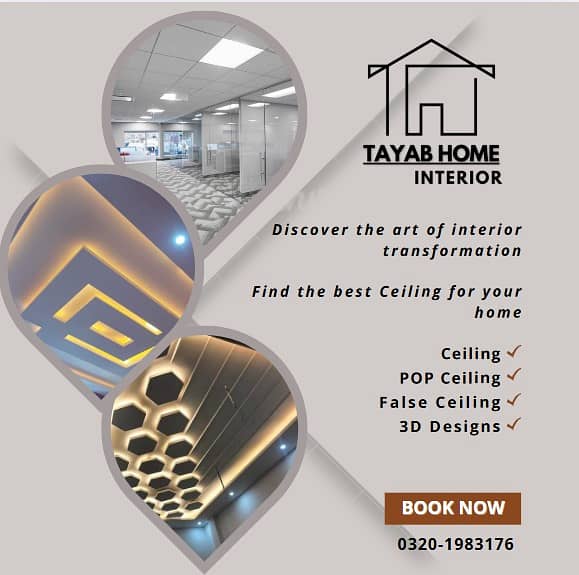 Ceiling Design/False Ceiling/Gypsum Ceiling/PVC Ceiling/Drop Ceiling 0