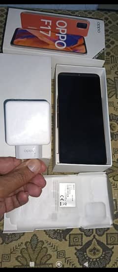 OPPO F17 with box and original charger