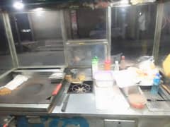 shawarma counter