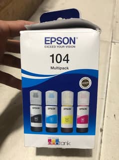 Epson Printers 4 color  Genuine EcoTank Ink Bottles