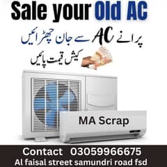 sell your old inverter/split AC/window ac/used ac/gree / sale / scrap