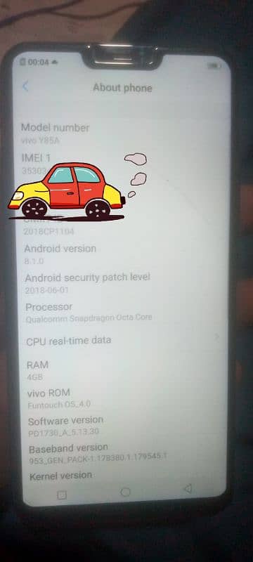 I want to seal my phone Y85A and exchange are posibal 1