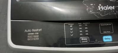 Haier fully automatic washing machine