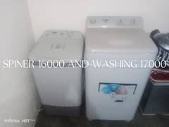 WASHING MACHINE +DYER